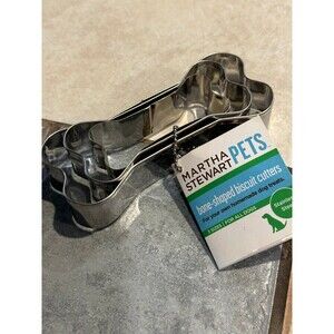 Vintage Martha Stewart Dog Biscuit Cutter Set of 3